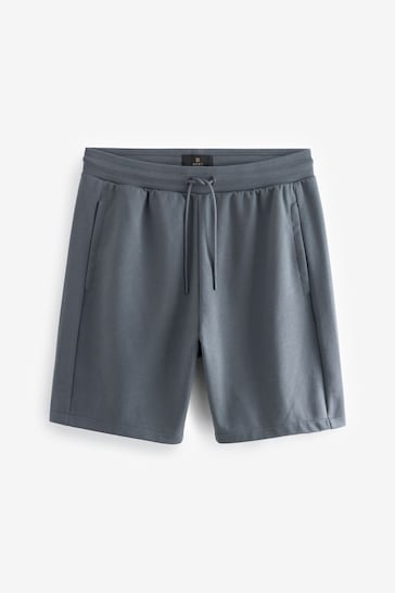 Slate/Navy 2 Pack Zip Pocket Jersey Popper Shorts