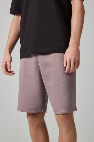 Purple Soft Fabric Jersey Shorts