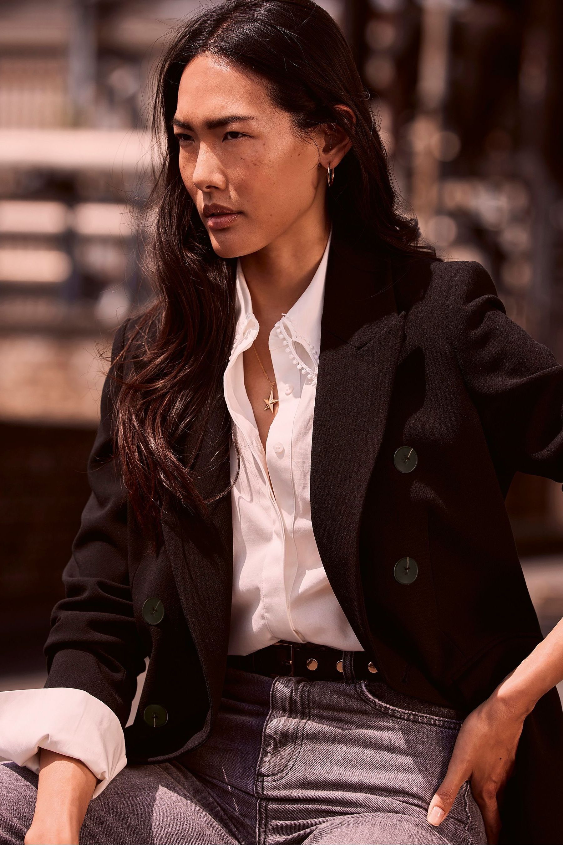 Mint velvet longline new arrivals blazer