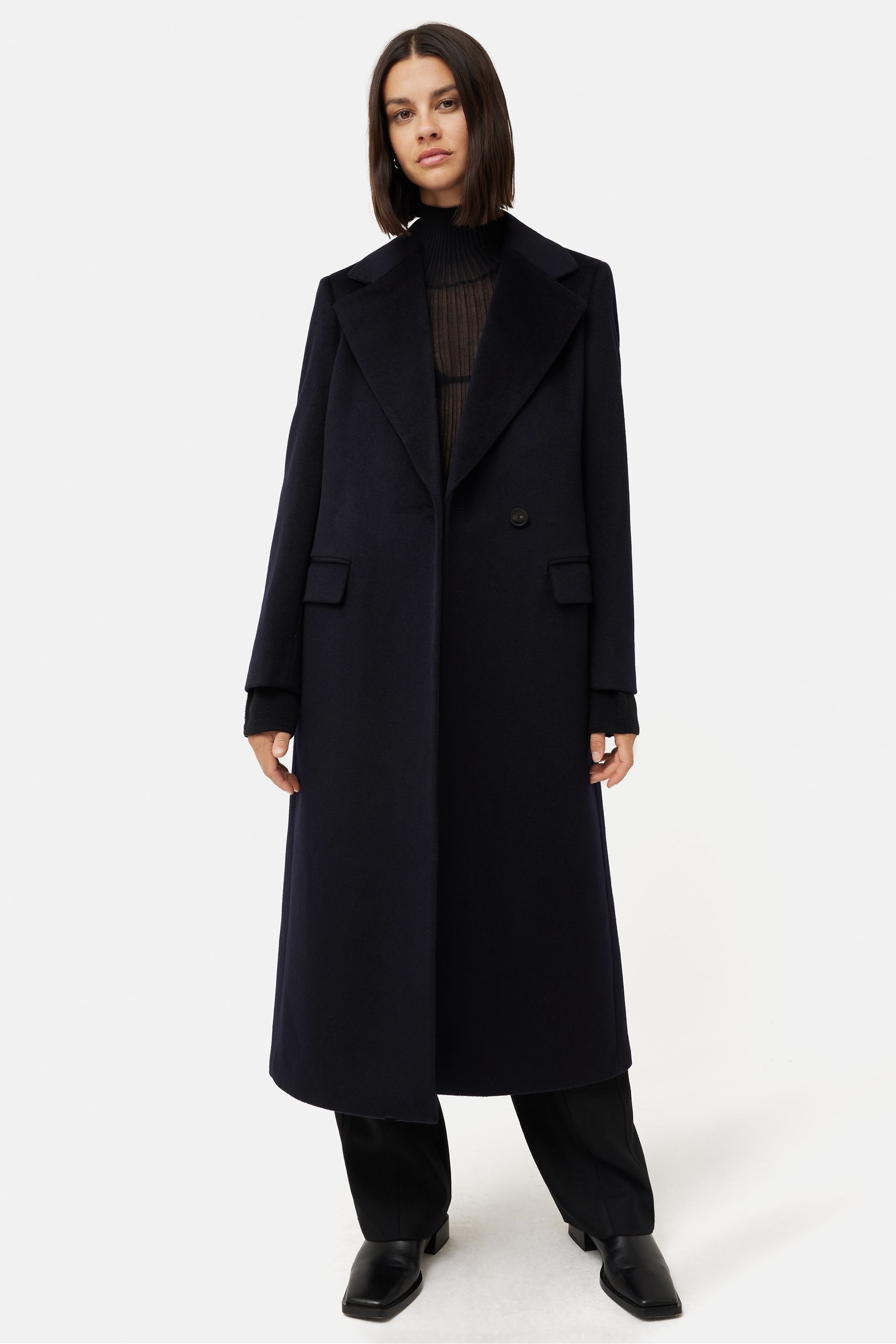 Jigsaw wool hotsell coat