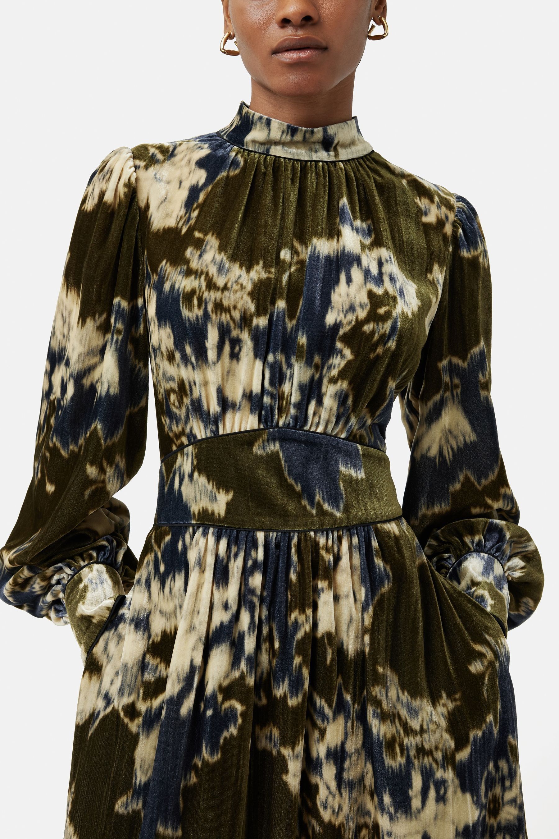 Jigsaw velvet deals tunic dress