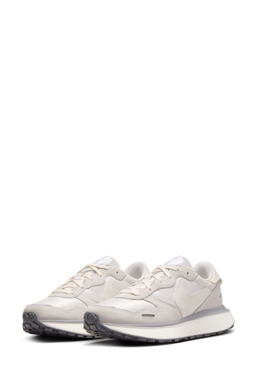 Nike Grey/White Phoenix Waffle Trainers