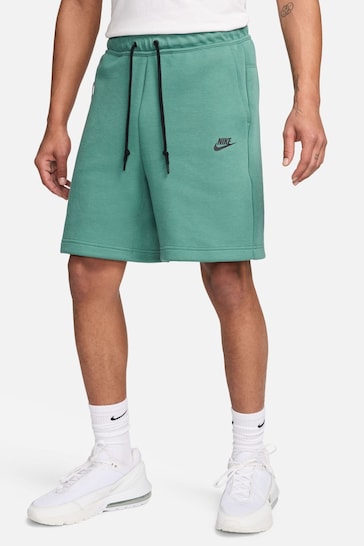 Nike Green/Black Tech Fleece Shorts