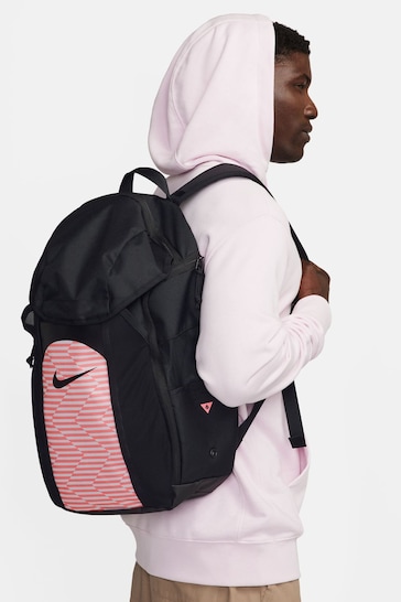 Nike Black/Pink Academy Team Backpack (30L)