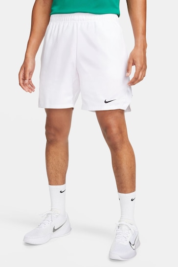 Nike White Court Dri-FIT Victory 7 Inch Tennis Shorts