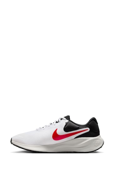 Nike Red/White Revolution 7 Road Running Trainers