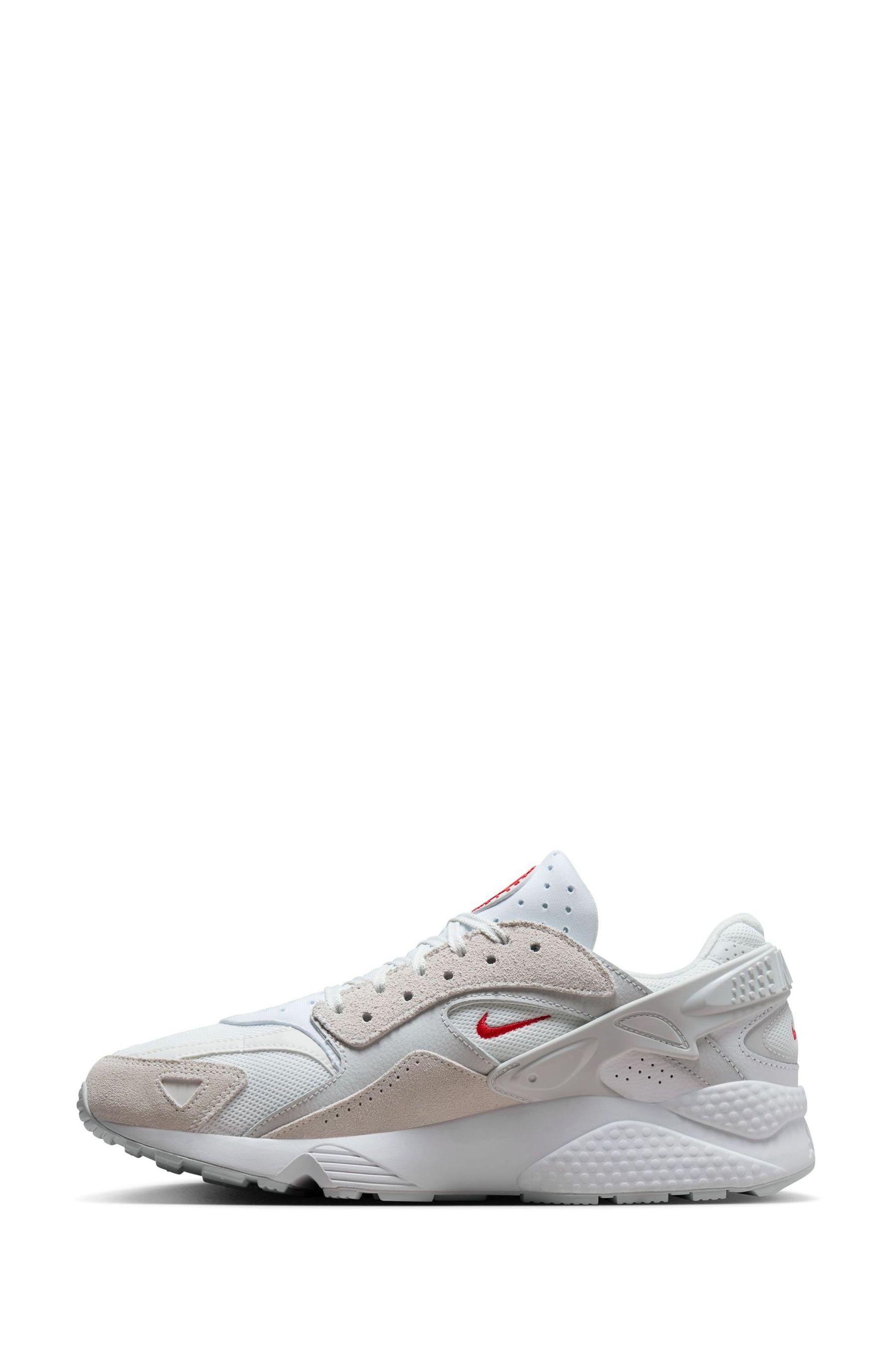 Buy Nike White Silver Air Huarache Runner Trainers from the Next UK online shop
