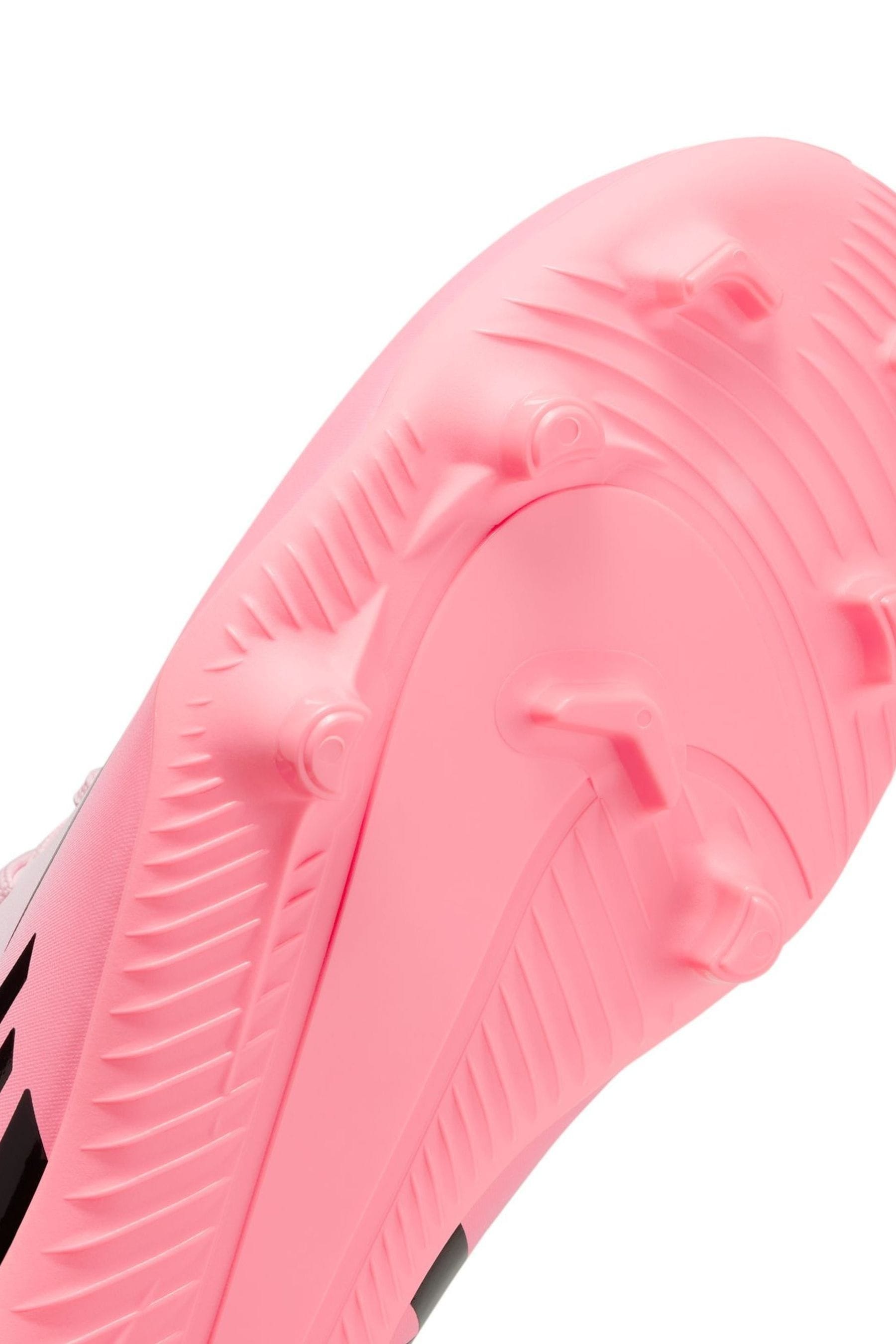 Black and pink football cleats discount
