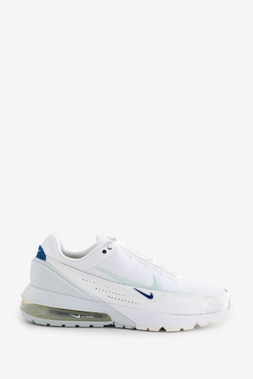 Nike White Air Max Pulse Trainers