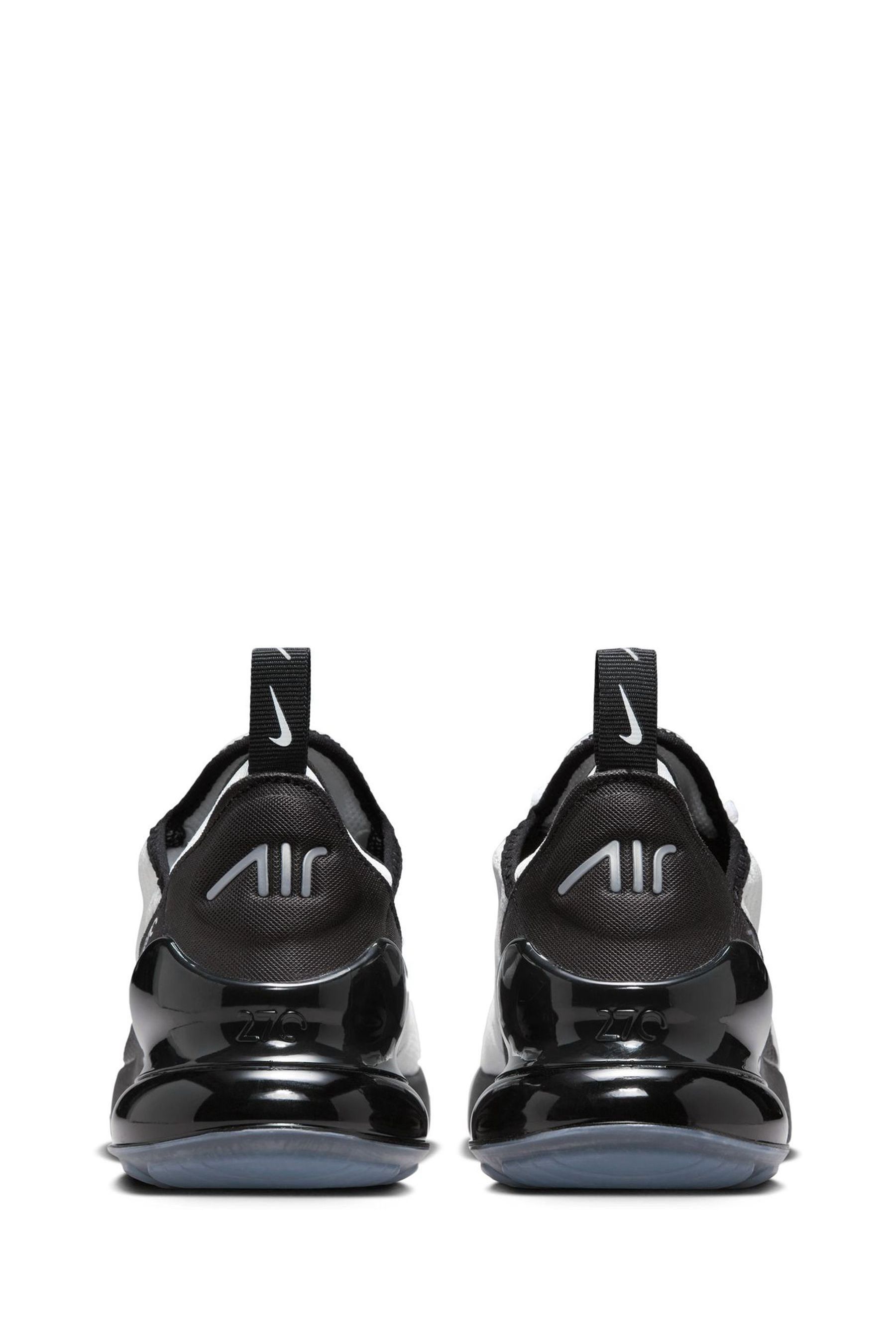 Buy Nike White Black Silver Youth Air Max 270 Trainers from the Next UK online shop