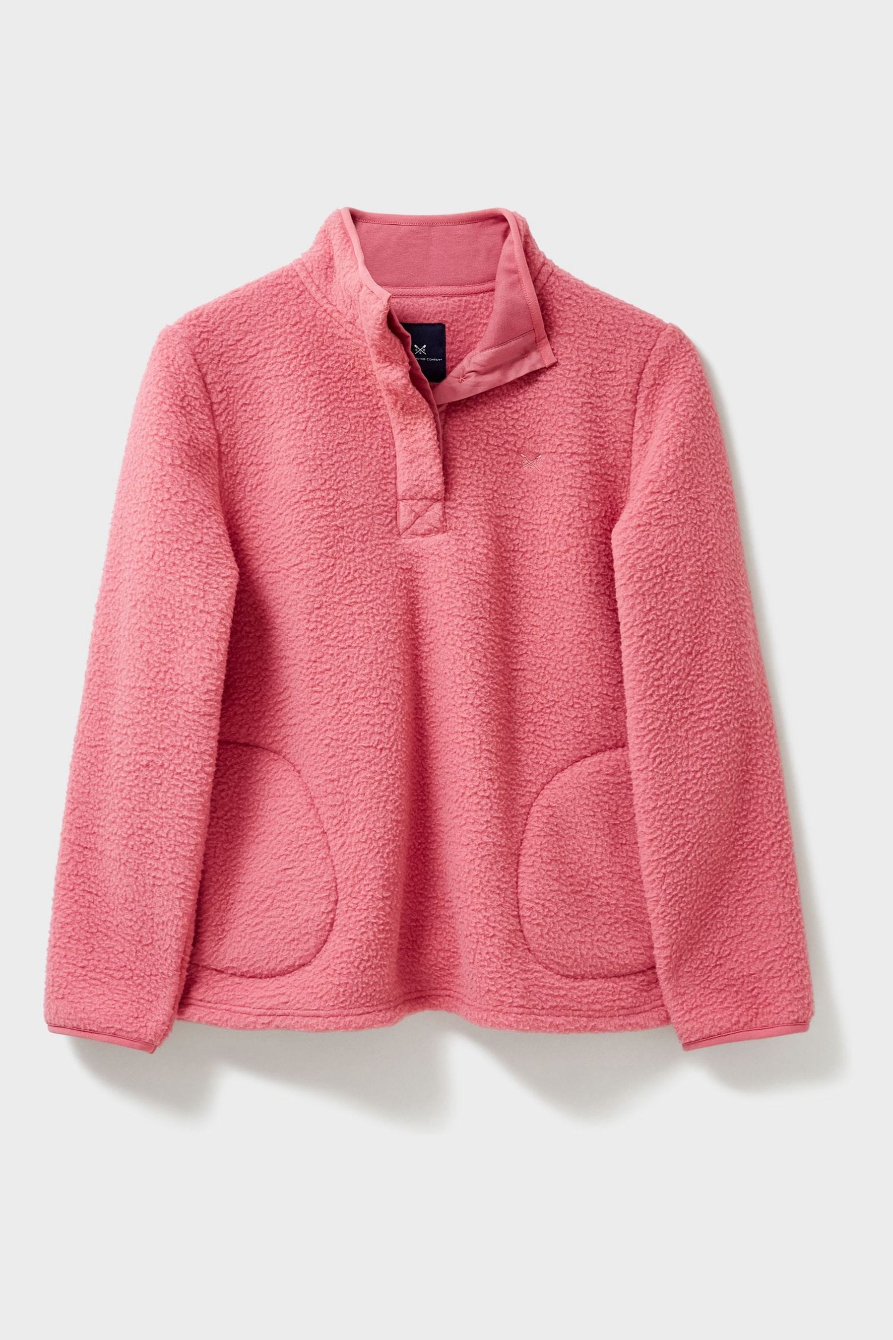 Crew clothing cheap pink sweatshirt