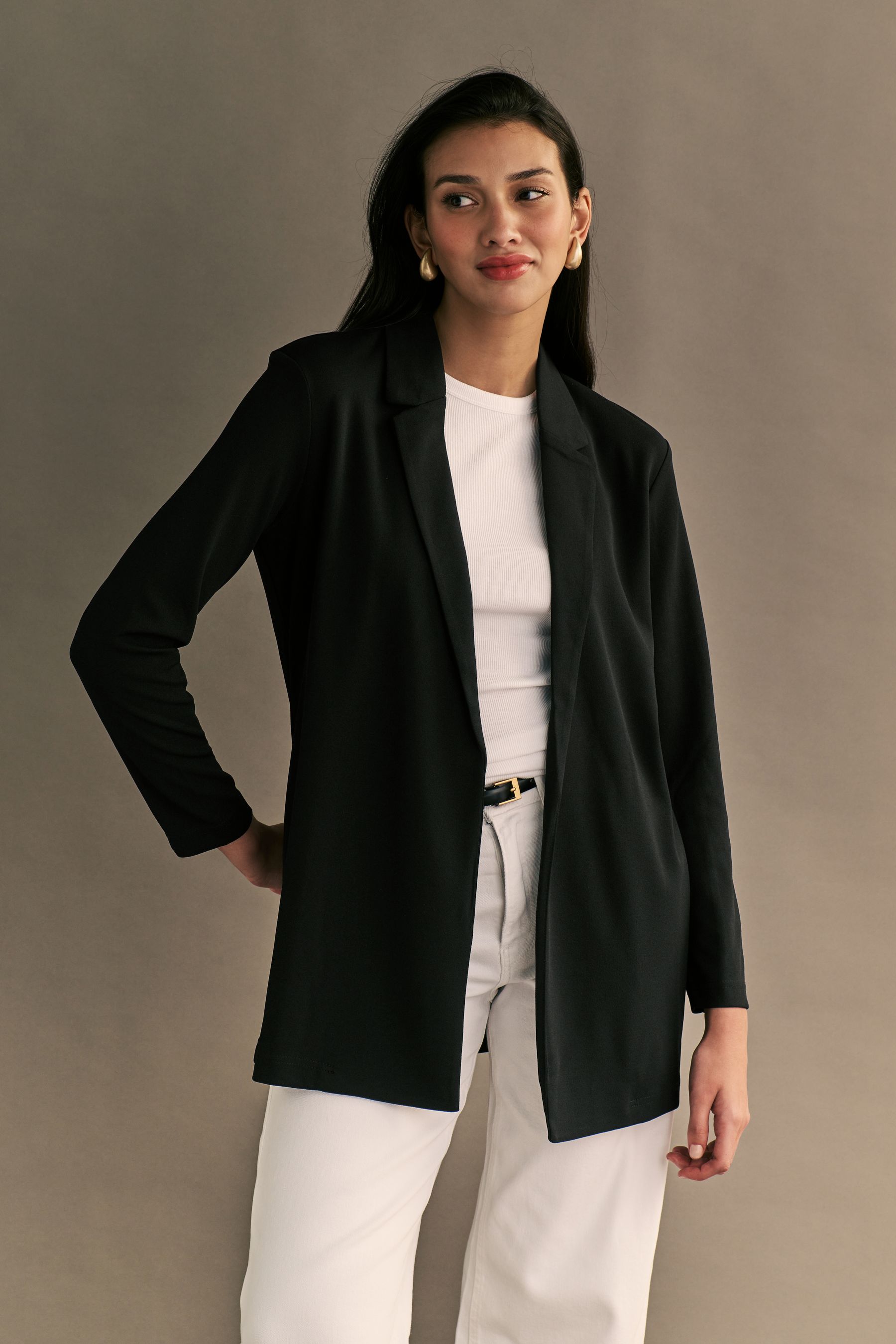 Lightweight black store blazer