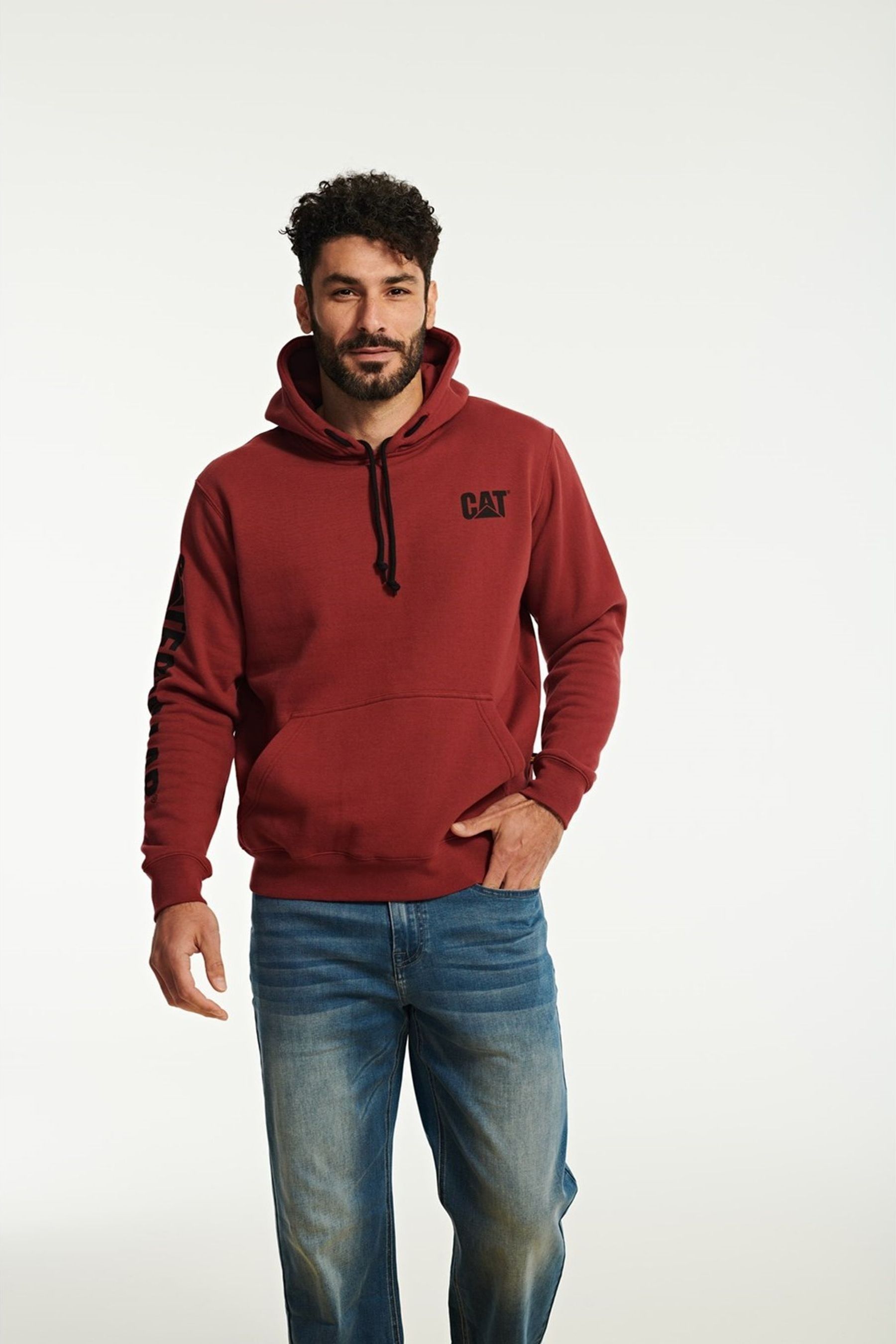 Caterpillar hooded store sweatshirt