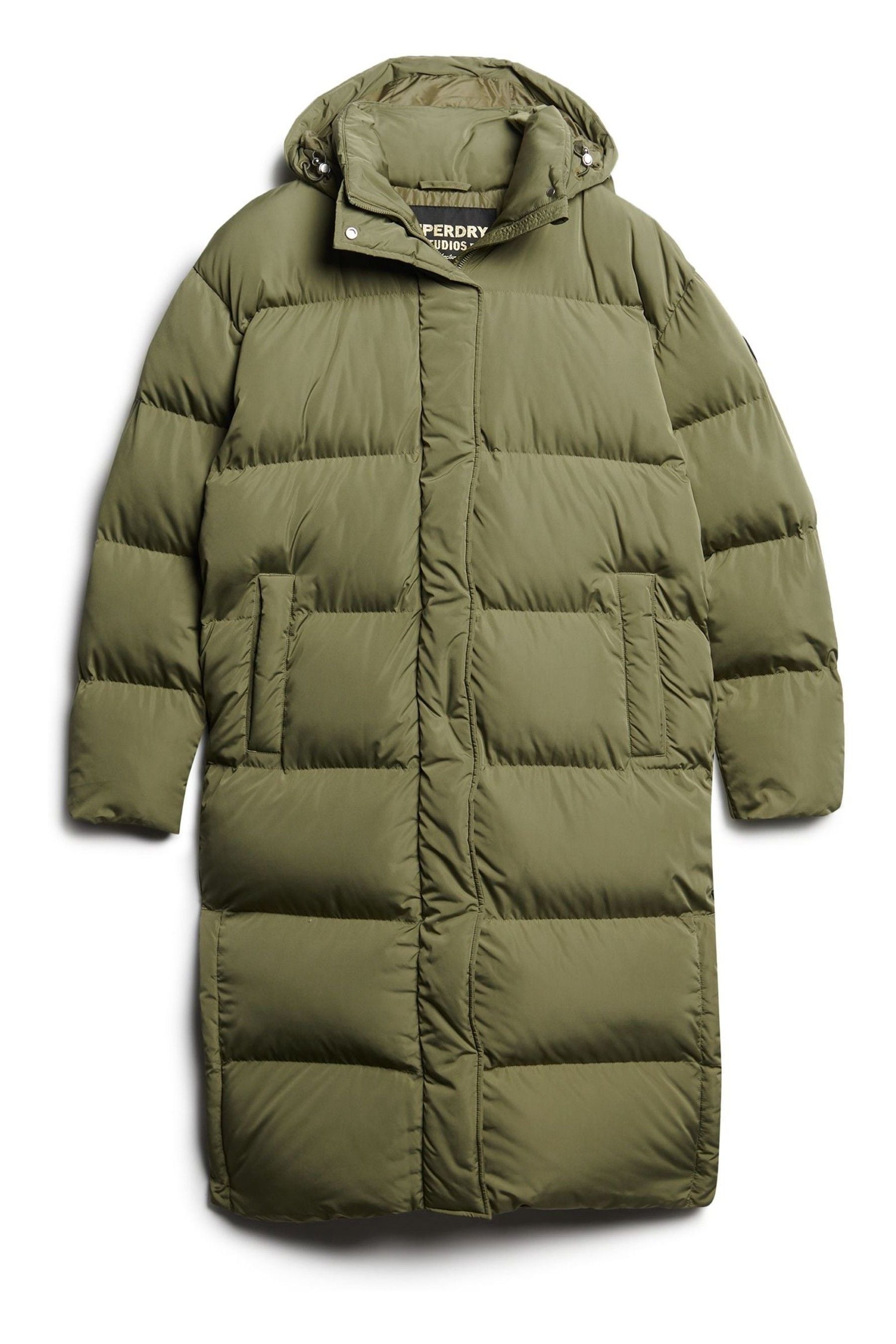Fox chunk discount olive quilted jacket