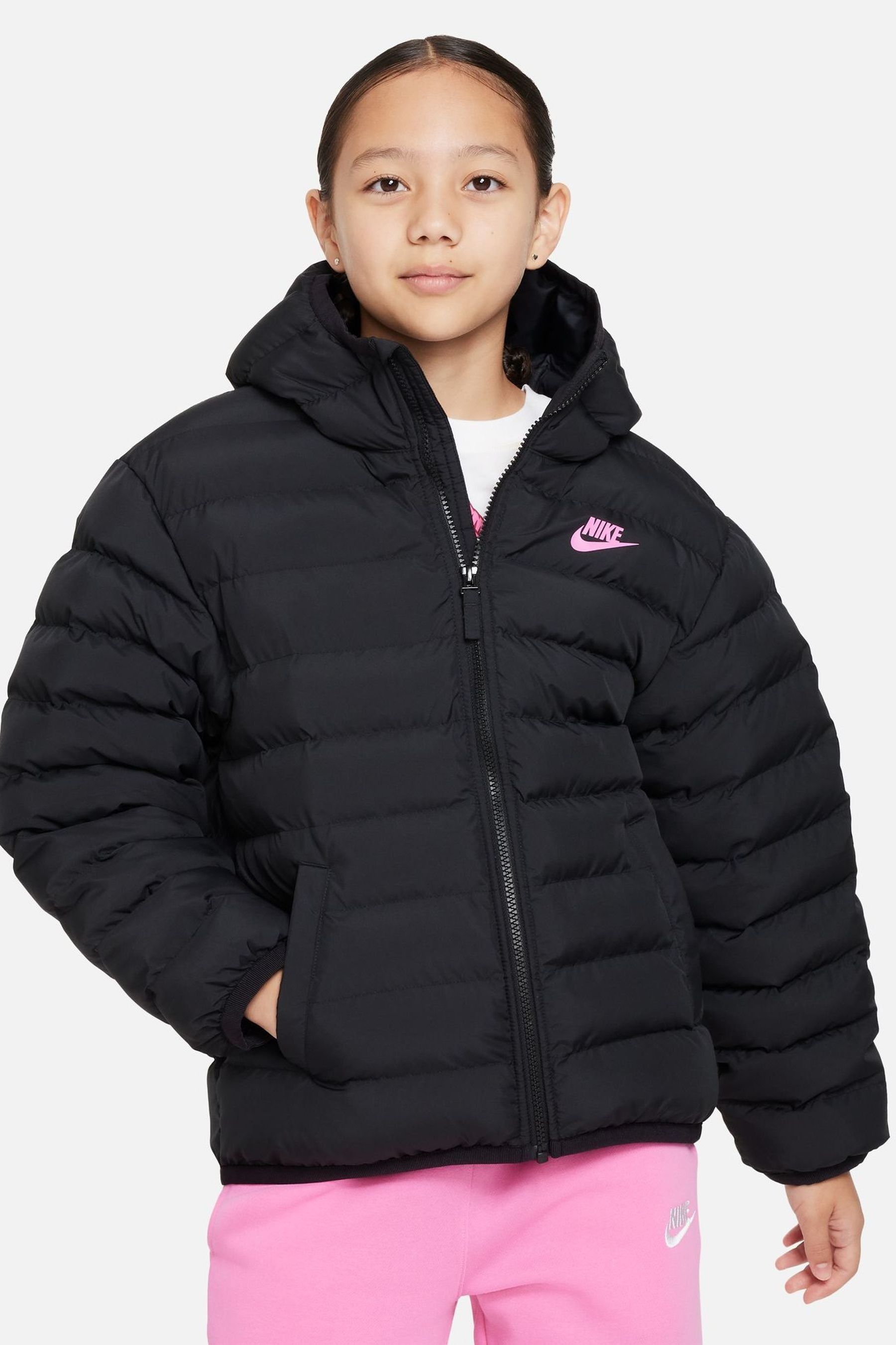 Nike girls clearance padded jacket