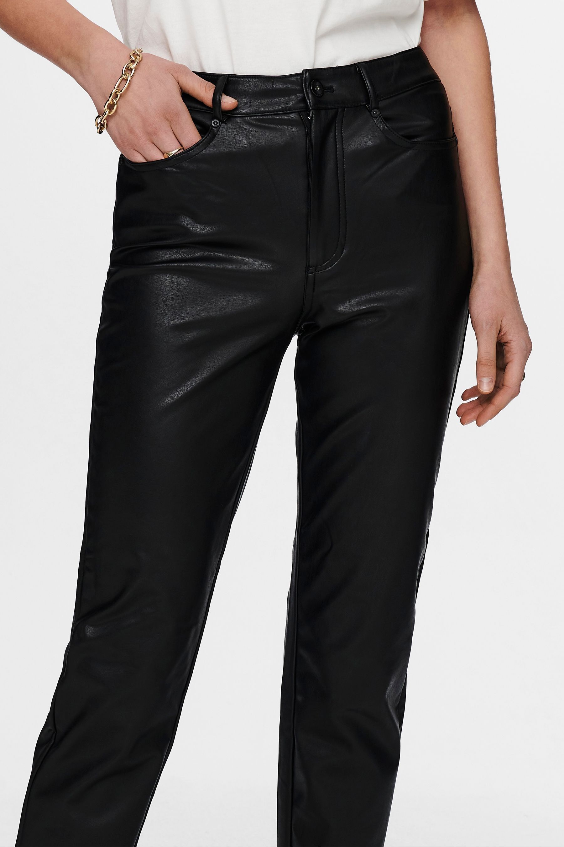 Next petite on sale leather trousers
