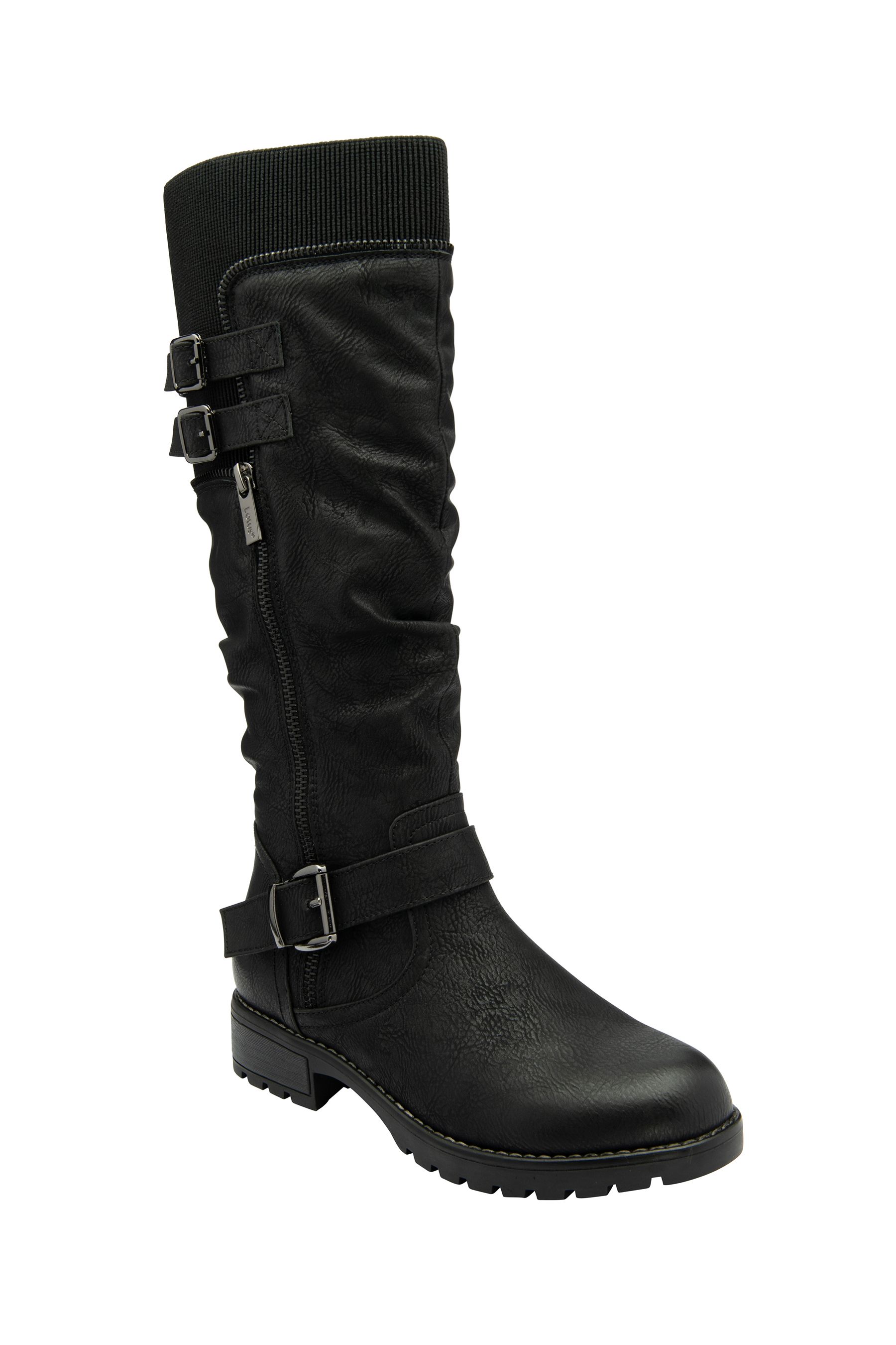 Next ladies black shop knee high boots