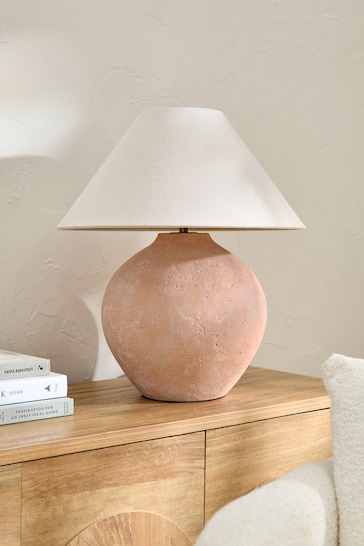 Terracotta Lynton Large Table Lamp