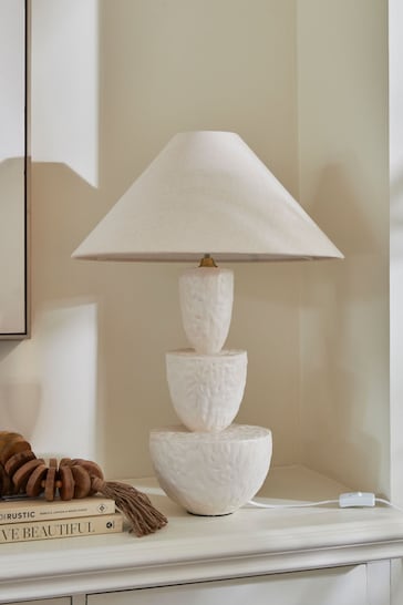 White Marnie Table Lamp