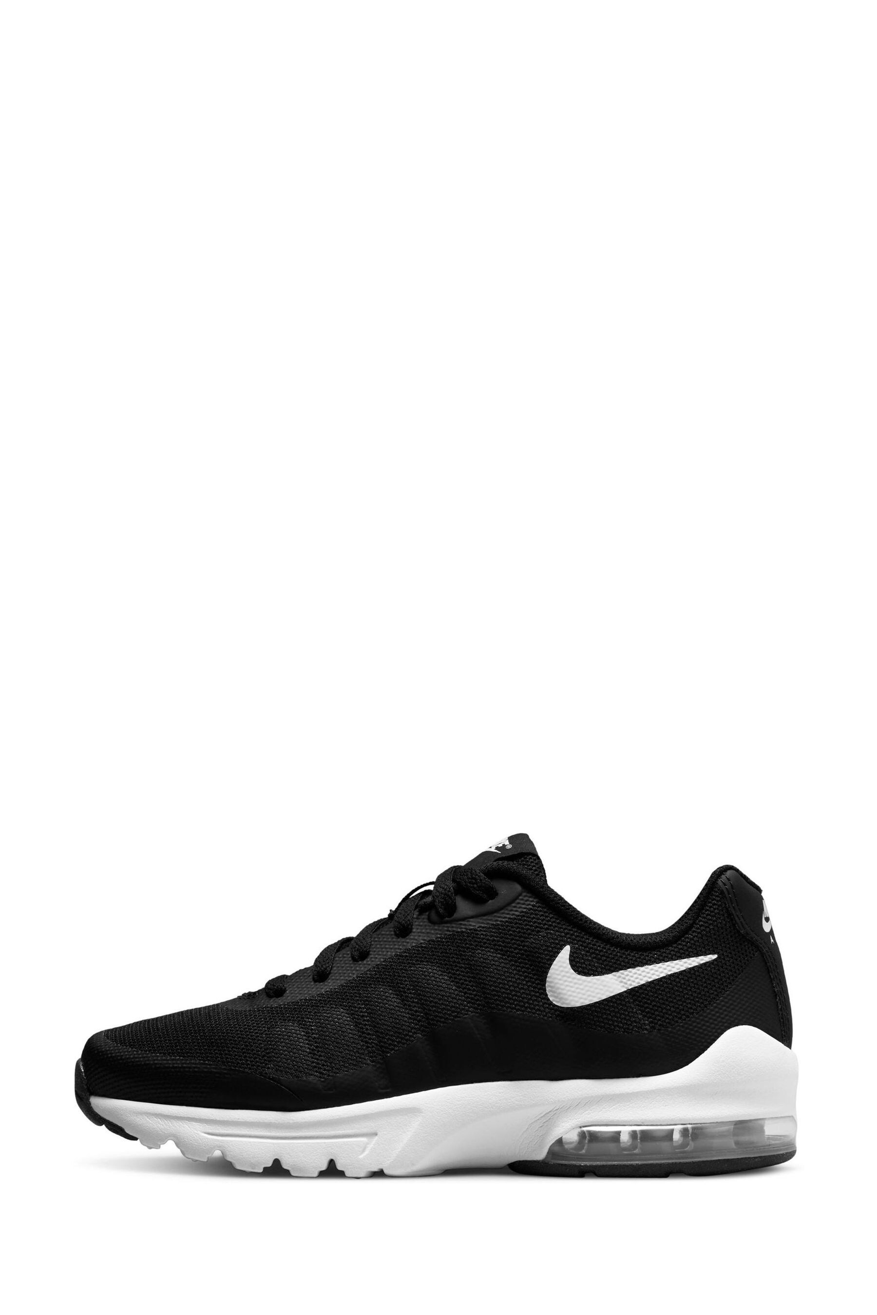 Buy Nike Black White Air Max Invigor Youth Trainers from the Next UK online shop