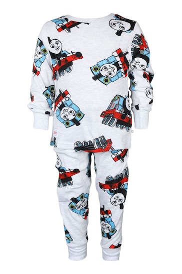Brand Threads Grey Thomas the Tank Engine Boys Pyjama Set