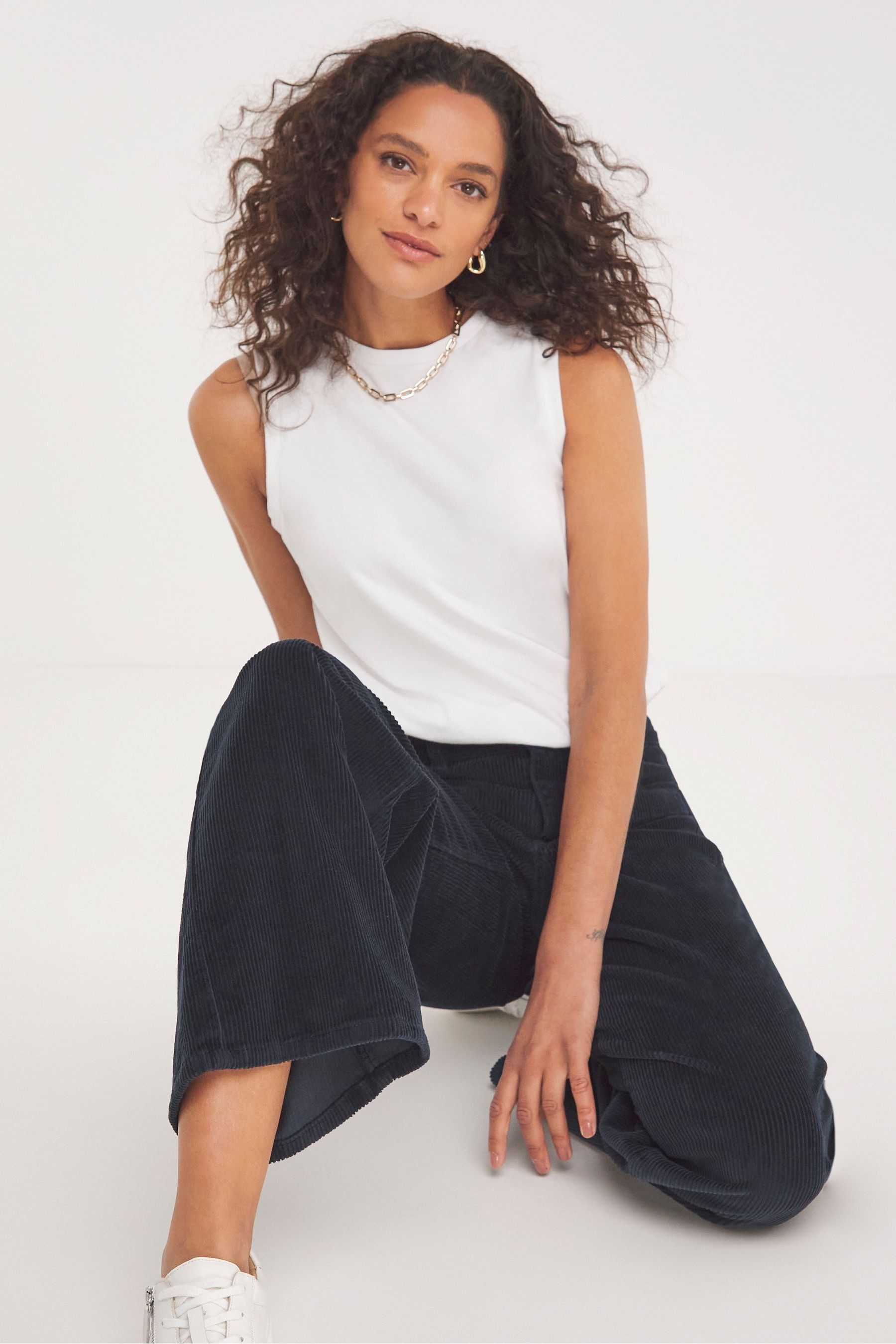 Jd williams top wide leg jeans