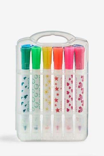 12 Pack Rainbow Stamper Pen Set