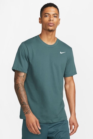 Nike Green/Blue Dri-FIT Training T-Shirt