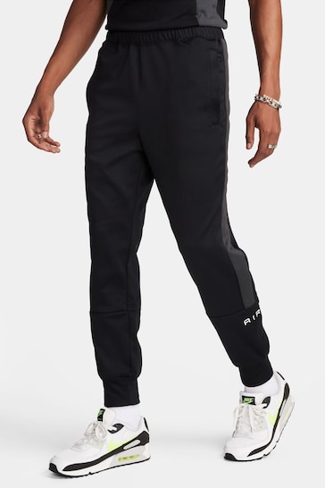 Nike Black/Grey Air Fleece Joggers