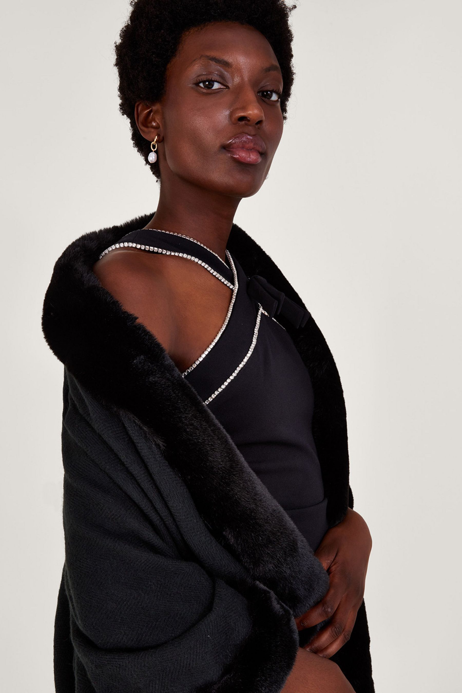 Buy Monsoon Faux Fur Wrap from the Next UK online shop