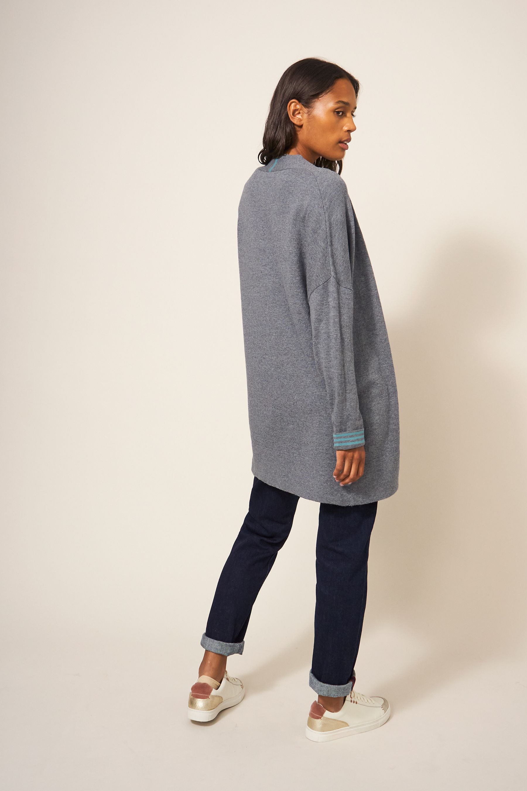 White stuff grey online cardigan