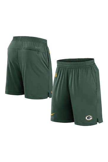 Fanatics Green NFL Bay Packers Dri-FIT Knit Shorts