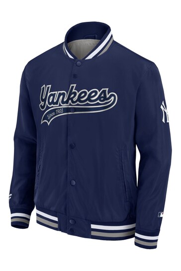 Fanatics Blue New York Yankees Sateen Jacket
