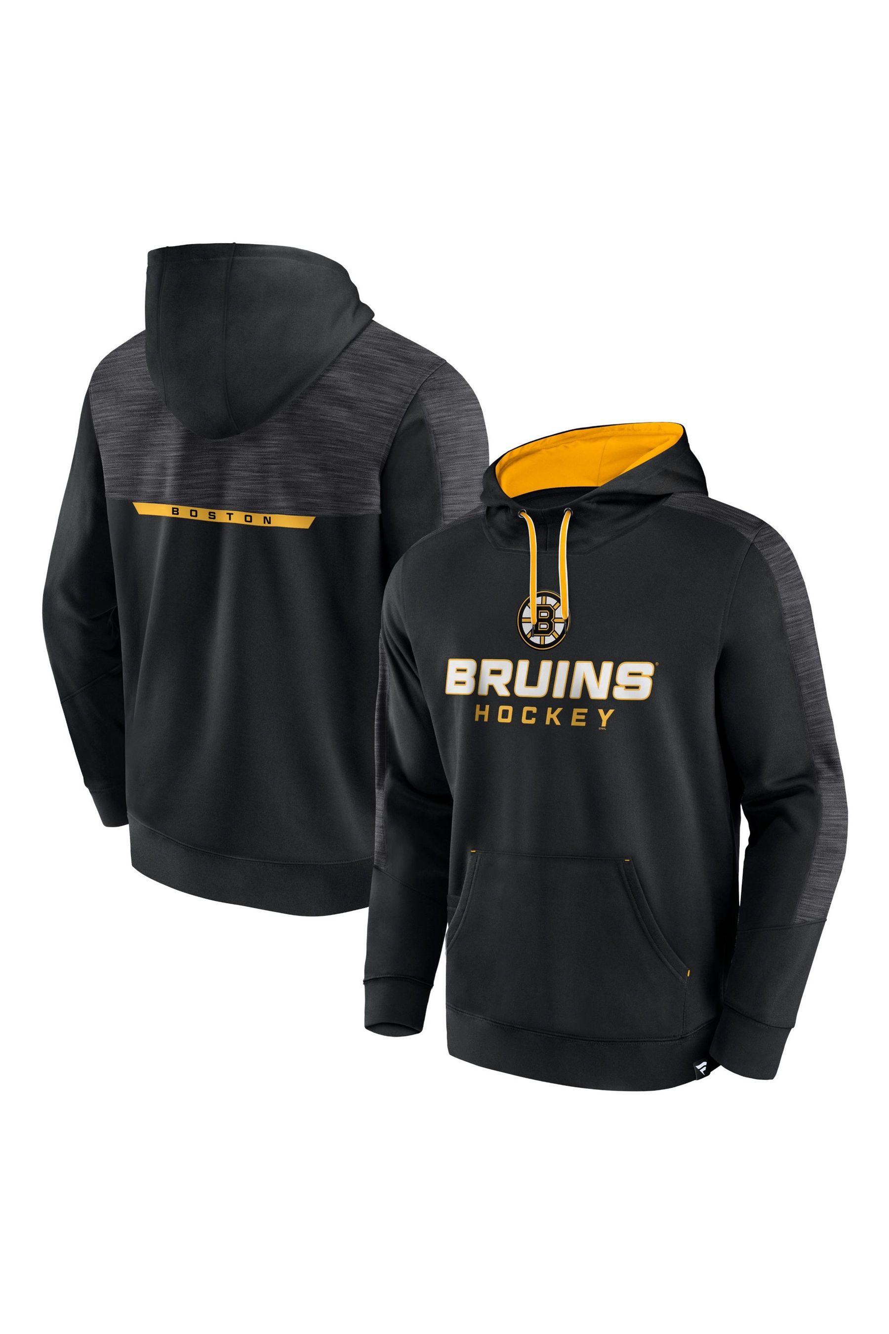 Fanatics Boston Bruins Pullover Black Fleece Hoodie