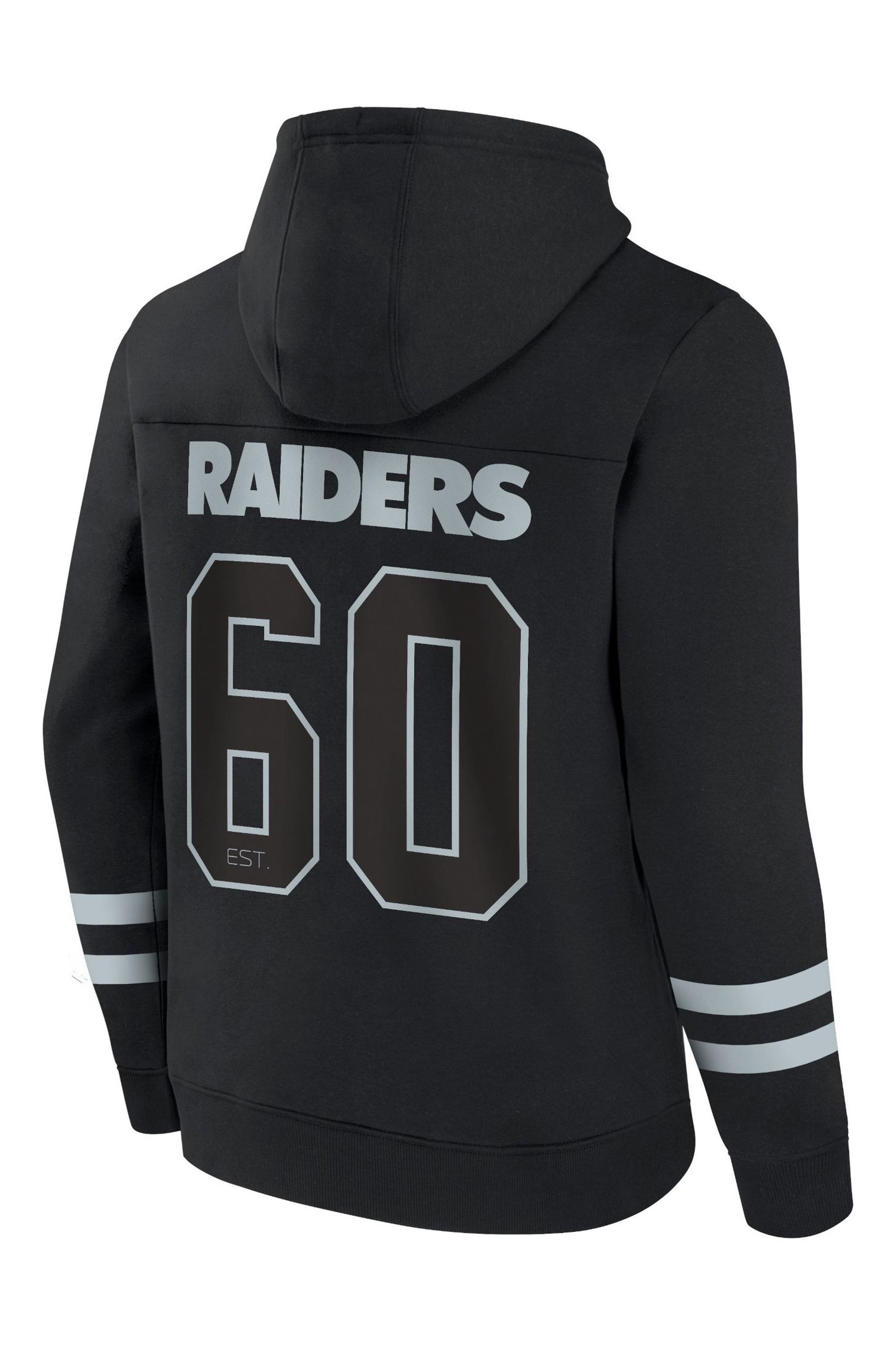 Buy Fanatics NFL Las Vegas Raiders Foundations Pullover Black Hoodie from the Next UK online shop