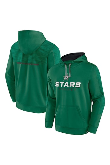 Fanatics Green NHL Dallas Stars Pullover pink Fleece Hoodie