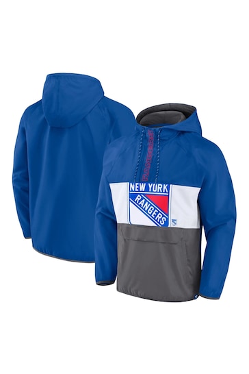 Fanatics Blue NHL New York Rangers Lightweight Jacket