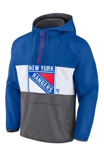 Fanatics Blue NHL New York Rangers Lightweight Jacket