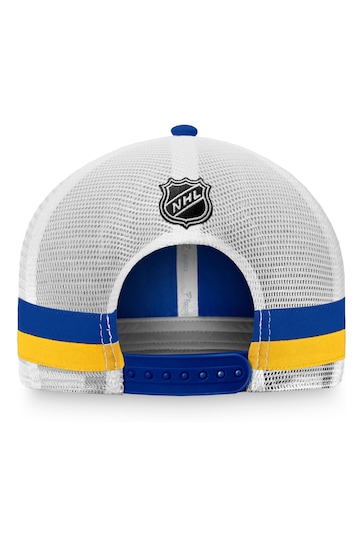 Fanatics Blue NHL Buffalo Sabres Fundamental Structured Trucker Hat