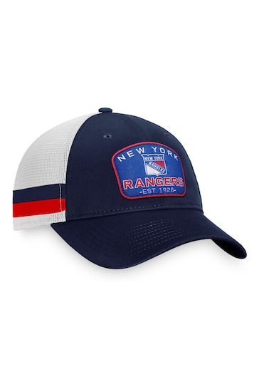 Fanatics Blue NHL New York Rangers Fundamental Structured Trucker Hat