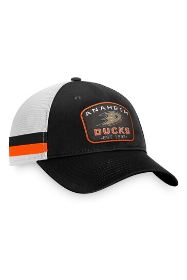 Fanatics NHL Anaheim Ducks Fundamental Structured Black Trucker Hat