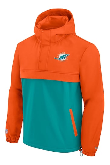 Fanatics Orange NFL Miami Dolphins Midweight Jacket