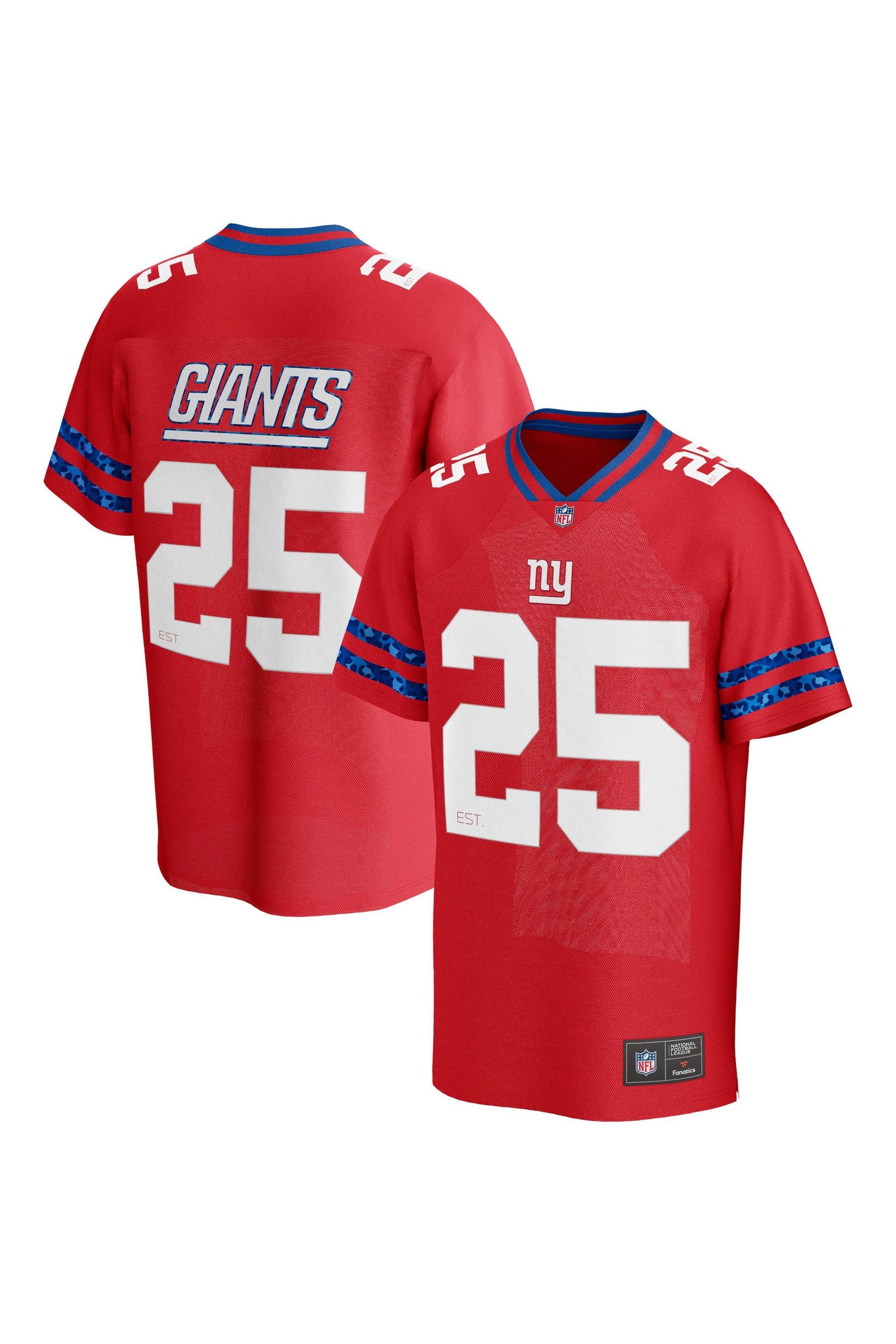 Buy Fanatics Red NFL New York Giants Animal Print Foundations