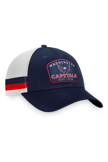 Fanatics Blue NHL Washington Capitals Fundamental Structured Trucker Hat