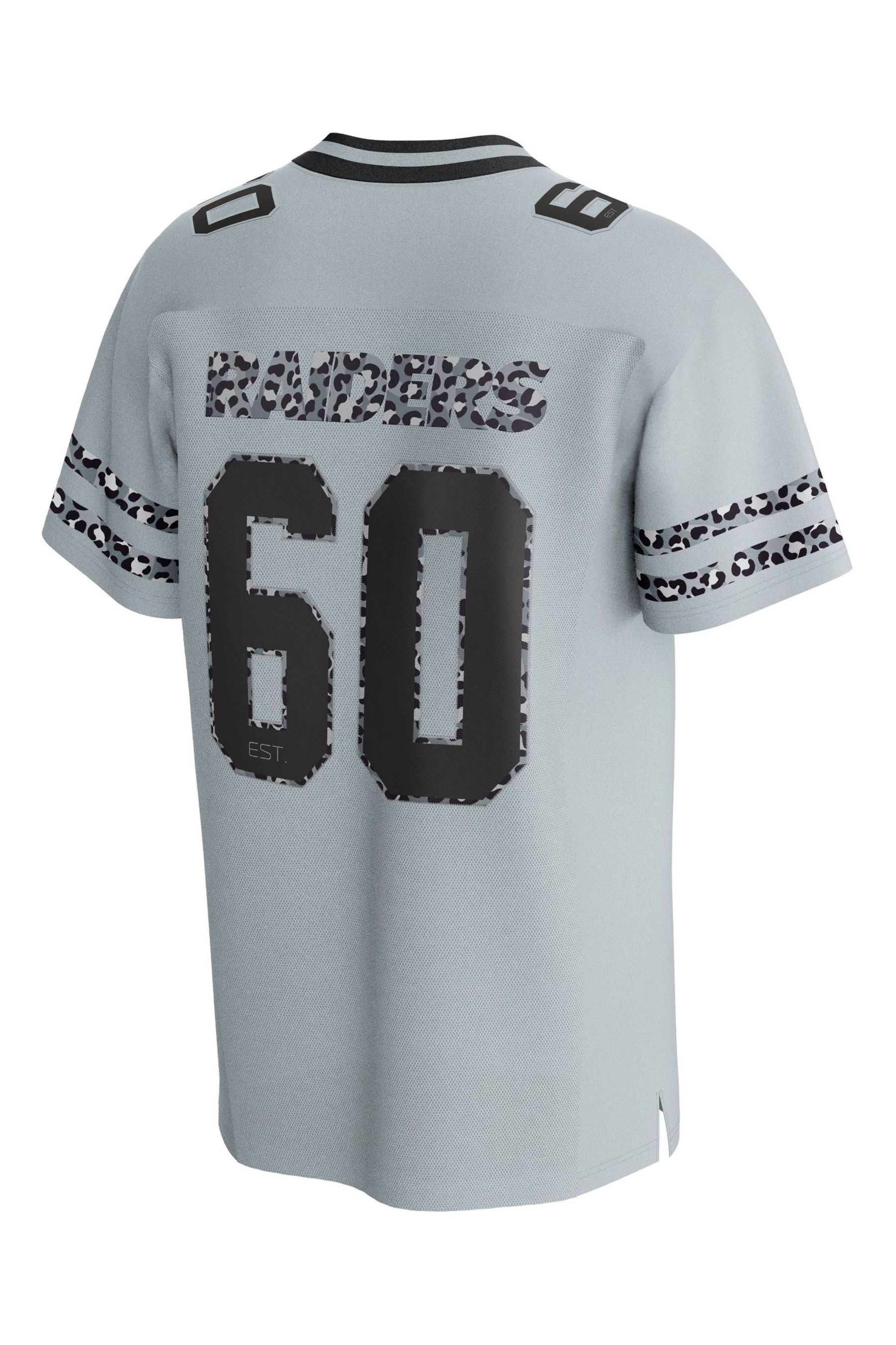 Raiders hotsell jersey grey