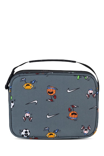 Nike Grey Futura Lunch Bag