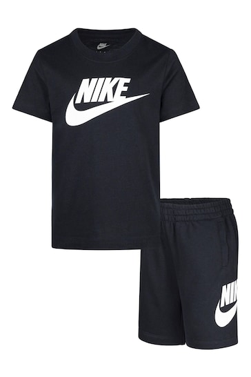 Nike Black Infant Club T-Shirt and Shorts Set