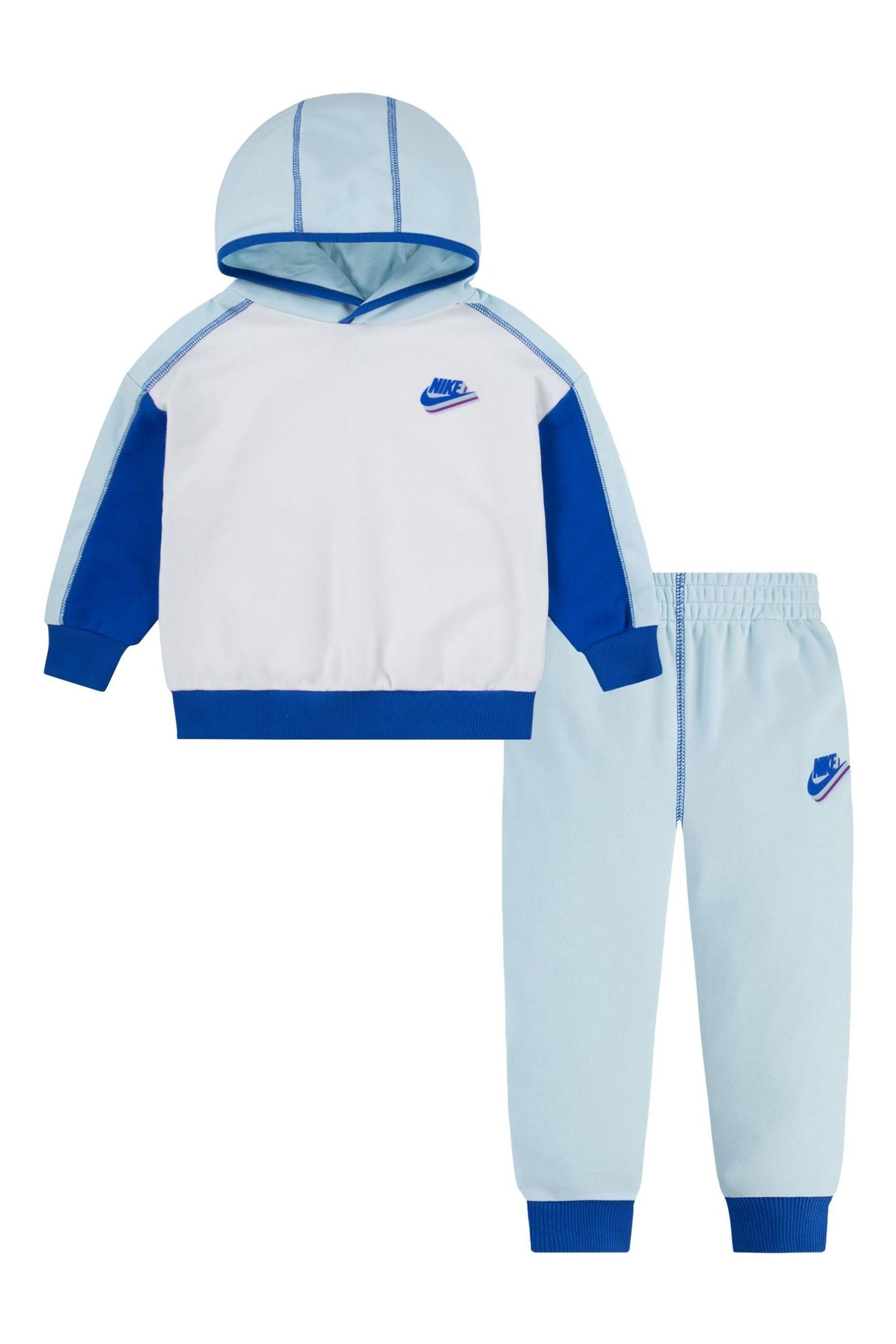 Nike overhead tracksuit hot sale