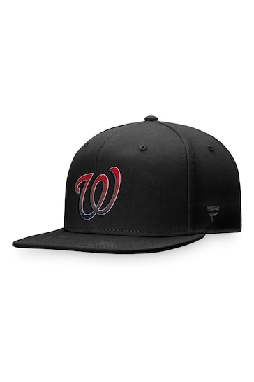 adidas Black MLB Washington Nationals Iconic Gradient Snapback Cap