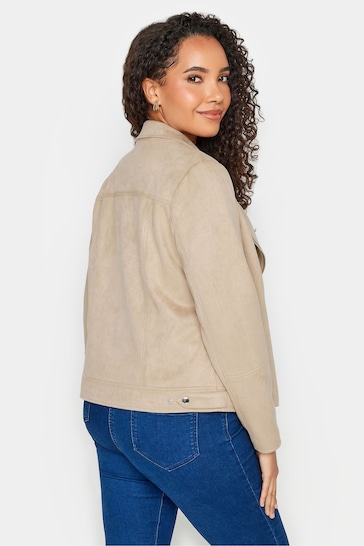 M&Co Natural Suede Jacket